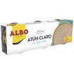 Atún claro Albo al natural 3x46 gr