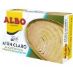 Atún claro Albo aceite de oliva virgen extra bajo en sal 82 gr