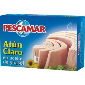 Atún claro pescamar aceite de girasol 52 gr