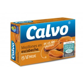 Mejillón calvo  escabeche 13/18 69 gr